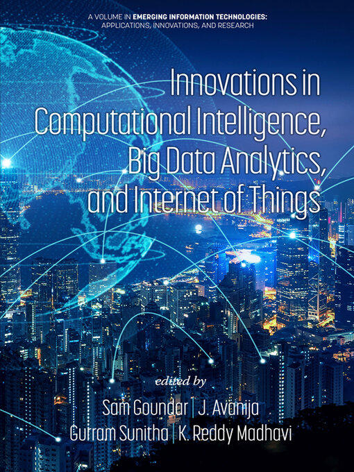 Title details for Innovations in Computational Intelligence, Big Data Analytics and Internet of Things by Sam Goundar - Available